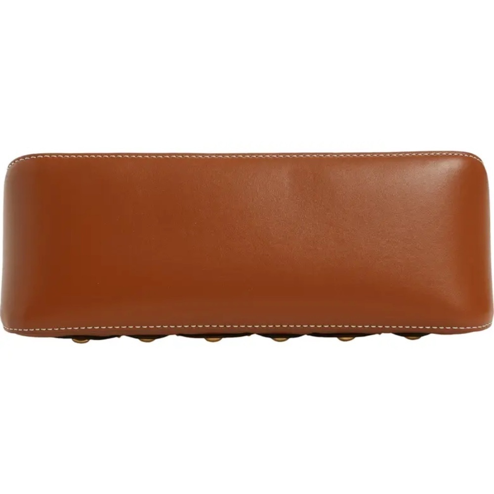 Tory Burch McGraw Die Cut Leather Wedge Hippie BOHO Shoulder Bag::RARE::NWT:: - Picture 5 of 14